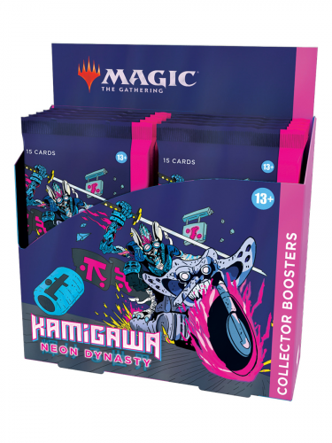 Kartová hra Magic: The Gathering Kamigawa: Neon Dynasty - Collector Booster Box (12 Boosterov)