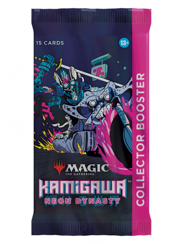 Kartová hra Magic: The Gathering Kamigawa: Neon Dynasty - Collector Booster (15 kariet)