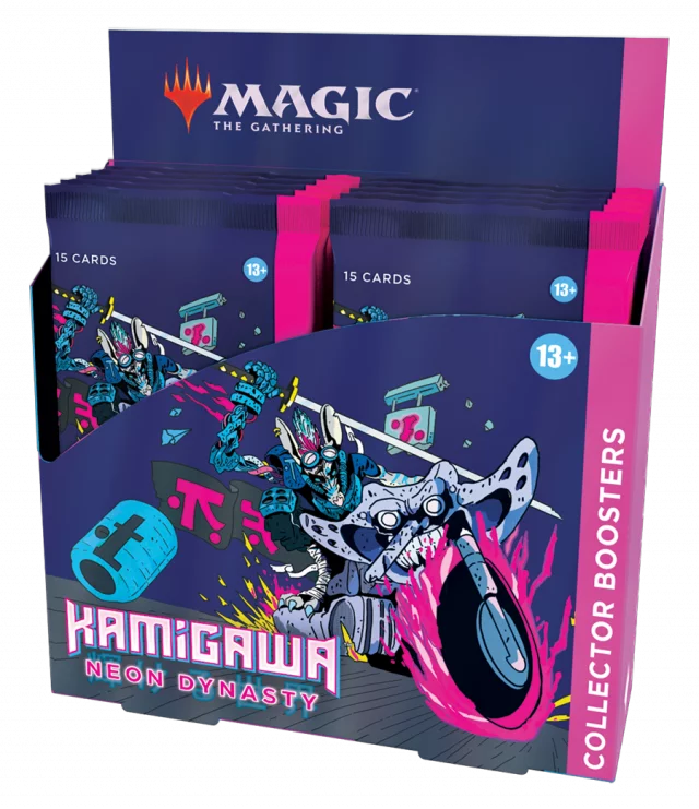Kartová hra Magic: The Gathering Kamigawa: Neon Dynasty - Collector Booster (15 kariet)