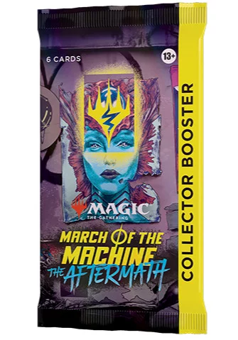Kartová hra Magic: The Gathering March of the Machine: The Aftermath - Collector Booster (6 kariet)