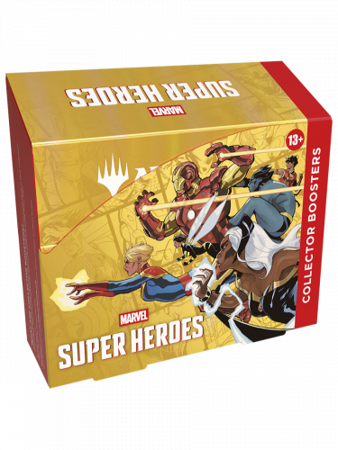 Kartová hra Magic: The Gathering Marvel Super Heroes - Collector Booster Box (12 boosterov)
