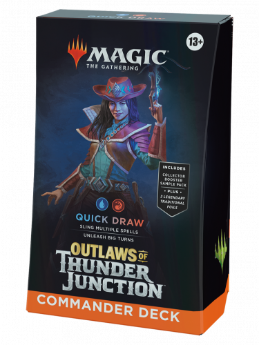 Kartová hra Magic: The Gathering Outlaws of Thunder Junction - Quick Draw Commander Deck