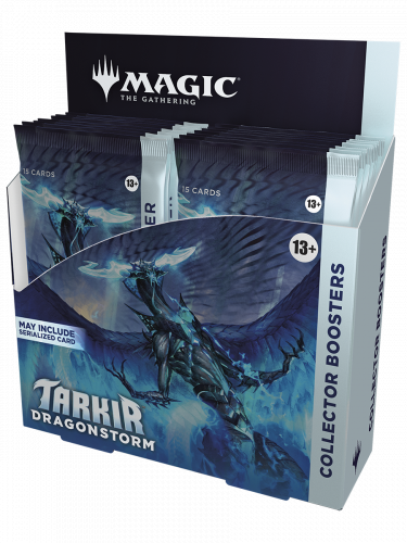 Kartová hra Magic: The Gathering Tarkir: Dragonstorm - Collector Booster Box (12 boosterů)