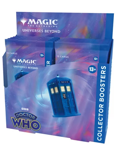 Kartová hra Magic: The Gathering Universes Beyond - Doctor Who - Collector Booster Box (12 boosterov)