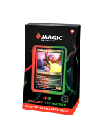 Kartová hra Magic: The Gathering 2022 - Draconic Destruction (Starter Commander Deck)