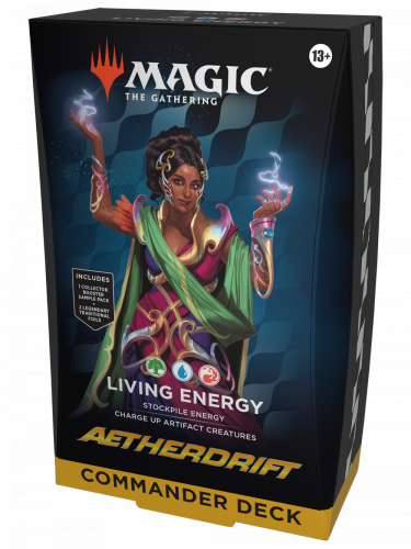 Kartová hra Magic: The Gathering Aetherdrift - Living Energy Commander Deck