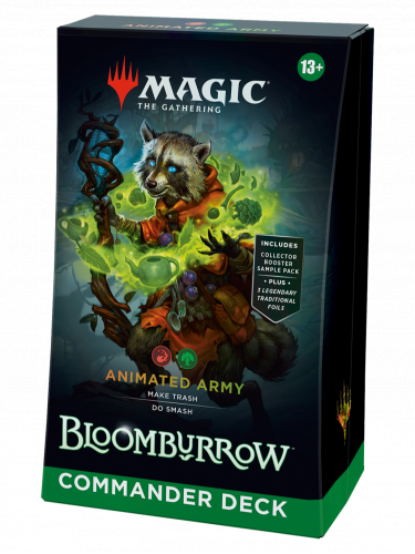 Kartová hra Magic: The Gathering Bloomburrow - Animated Army Commander Deck