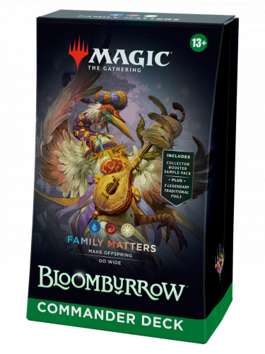 Kartová hra Magic: The Gathering Bloomburrow - Family Matters Commander Deck