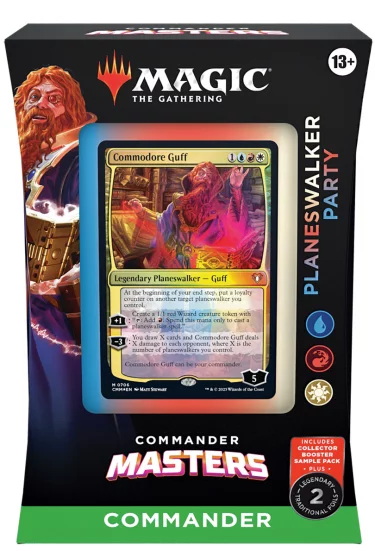 Kartová hra Magic: The Gathering Commander Masters Planeswalker Party (Commander Deck)