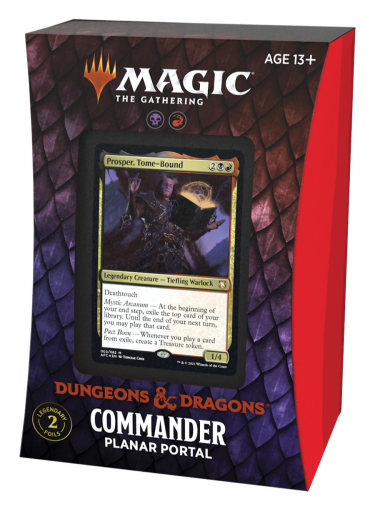 Kartová hra Magic: The Gathering Dungeons and Dragons: Adventures in the Forgotten Realms - Planar Portal (Commander Deck)