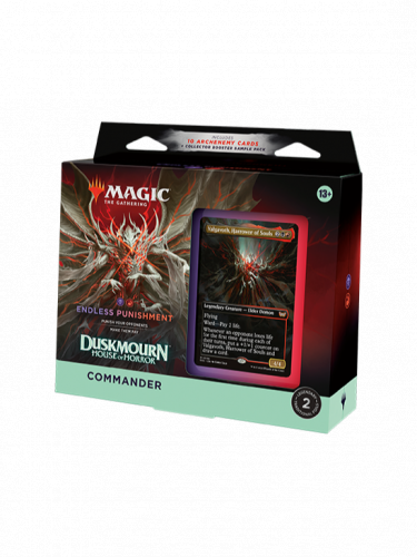 Kartová hra Magic: The Gathering Duskmourn: House of Horror - Endless Punishment Commander Deck