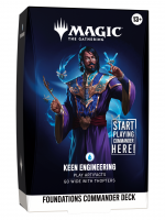 Kartová hra Magic: The Gathering - Foundations Commander Deck - Keen Engineering