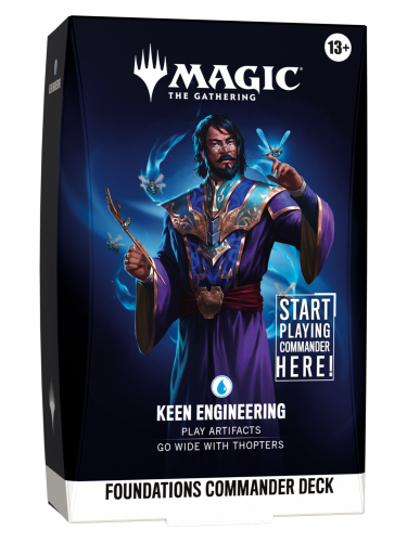 Kartová hra Magic: The Gathering - Foundations Commander Deck - Keen Engineering