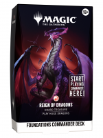 Kartová hra Magic: The Gathering - Foundations Commander Deck - Reign of Dragons