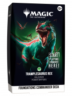 Kartová hra Magic: The Gathering - Foundations Commander Deck - Tramplesaurus Rex