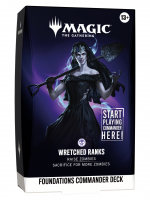 Kartová hra Magic: The Gathering - Foundations Commander Deck - Wretched Ranks