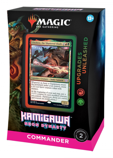 Kartová hra Magic: The Gathering Kamigawa: Neon Dynasty - Upgrades Unleashed (Commander Deck)