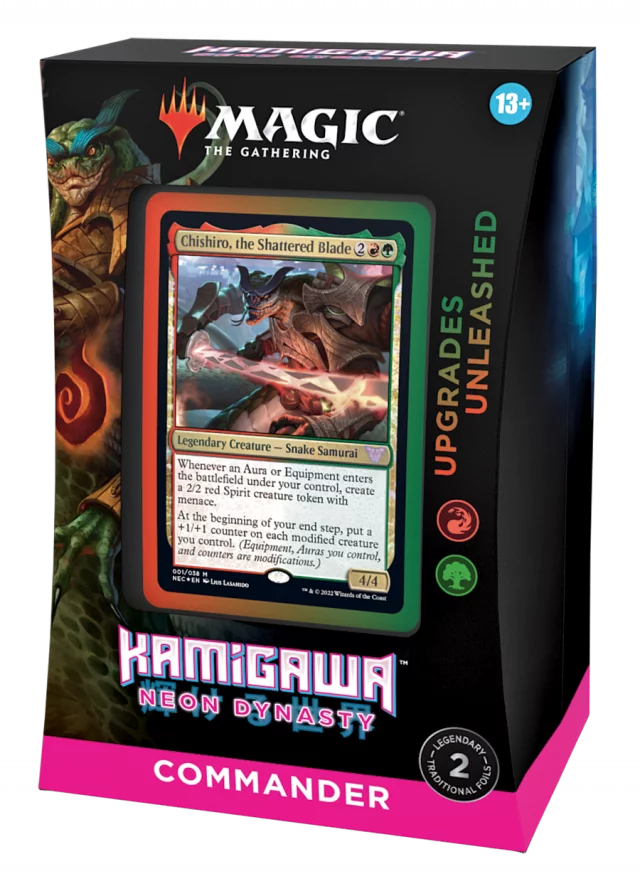 Kartová hra Magic: The Gathering Kamigawa: Neon Dynasty - Upgrades Unleashed (Commander Deck)