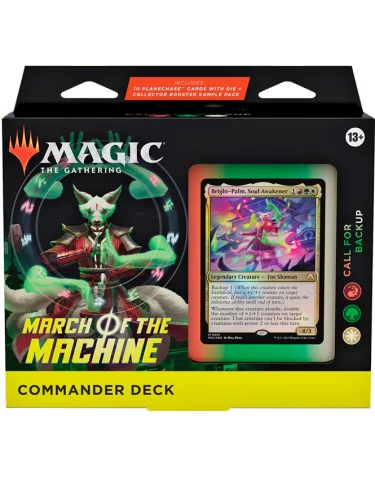 Kartová hra Magic: The Gathering March of the Machine - Call for Backup Commander Deck