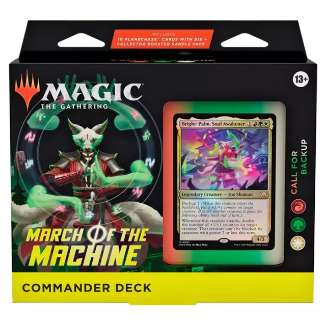 Kartová hra Magic: The Gathering March of the Machine - Call for Backup Commander Deck