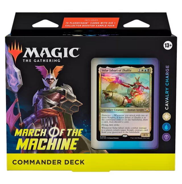 Kartová hra Magic: The Gathering March of the Machine - Cavalry Charge Commander Deck