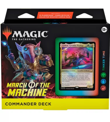 Kartová hra Magic: The Gathering March of the Machine - Tinker Time Commander Deck