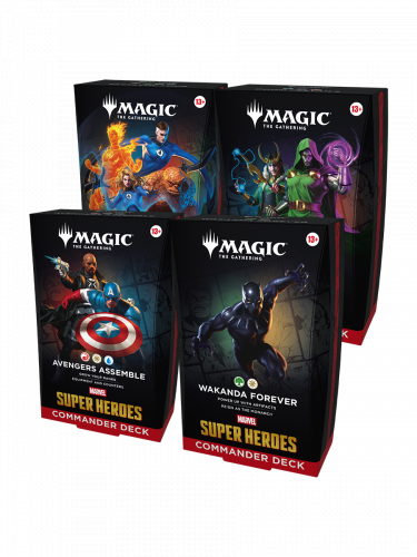 Kartová hra Magic: The Gathering Marvel Super Heroes - Commander Deck Set