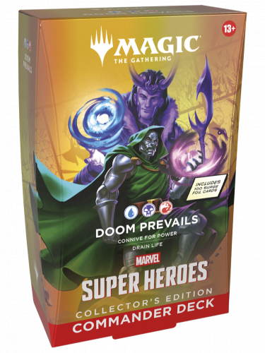 Kartová hra Magic: The Gathering Marvel Super Heroes - Doom Prevails Commander Deck Collector's Edition