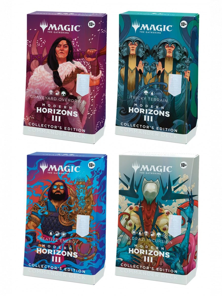 Blackfire Kartová hra Magic: The Gathering Modern Horizons 3 - Commander Deck Set (Collector's Edition)