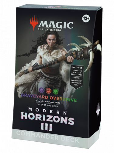 Kartová hra Magic: The Gathering Modern Horizons 3 - Graveyard Overdrive Commander Deck