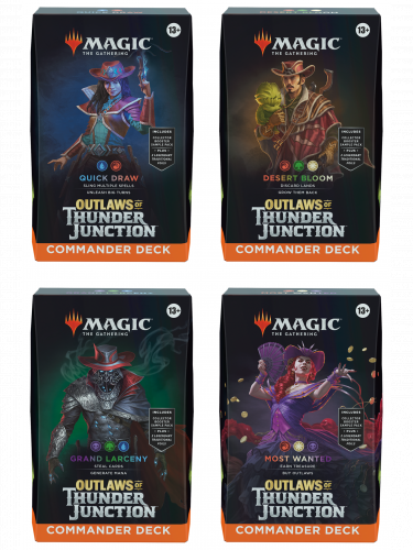 Kartová hra Magic: The Gathering Outlaws of Thunder Junction - Commander Deck Set