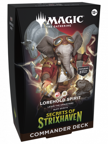 Kartová hra Magic: The Gathering Secrets of Strixhaven - Lorehold Spirit Commander Deck