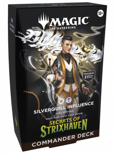 Kartová hra Magic: The Gathering Secrets of Strixhaven - Silverquill Influence Commander Deck