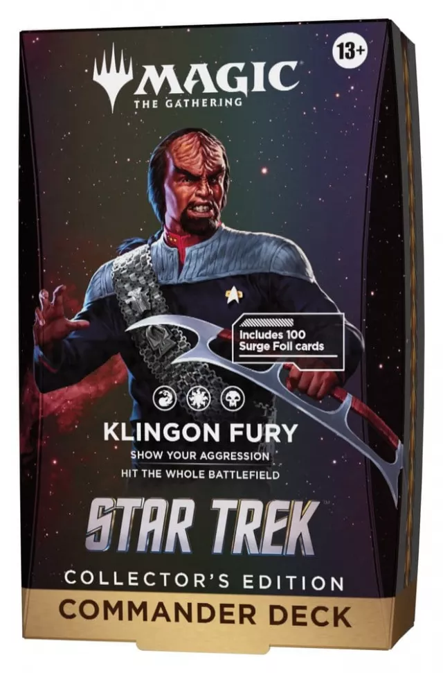 Kartová hra Magic: The Gathering - Star Trek - Collector's edition Commander Deck Set - Zberateľsky box