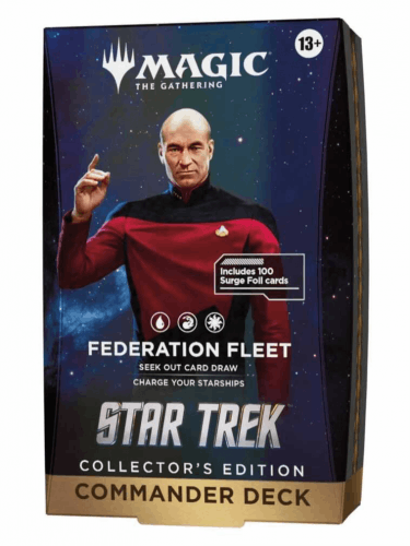 Kartová hra Magic: The Gathering - Star Trek - Federation Fleet Collector's edition Commander Deck