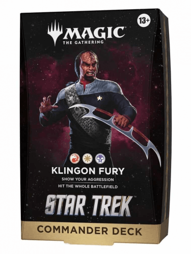 Kartová hra Magic: The Gathering - Star Trek - Klingon Fury Commander Deck