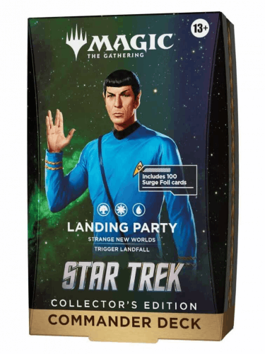 Kartová hra Magic: The Gathering - Star Trek - Landing Party Collector's edition Commander Deck