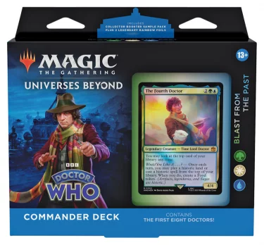 Kartová hra Magic: The Gathering Universes Beyond - Doctor Who - Blast from the Past (Commander Deck)