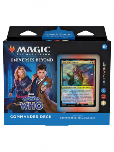 Kartová hra Magic: The Gathering Universes Beyond - Doctor Who - Timey-Wimey (Commander Deck)