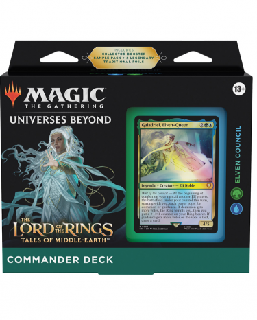 Kartová hra Magic: The Gathering Universes Beyond - LotR: Tales of the Middle Earth - Elven Council (Commander Deck)