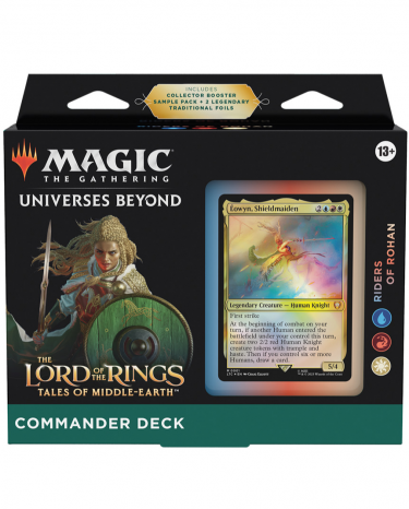 Kartová hra Magic: The Gathering Universes Beyond - LotR: Tales of the Middle Earth - Riders of Rohan (Commander Deck)