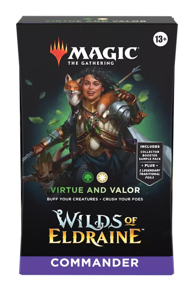 Kartová hra Magic: The Gathering Wilds of Eldraine - Virtue and Valor (Commander Deck)