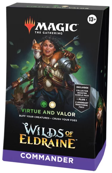 Kartová hra Magic: The Gathering Wilds of Eldraine - Virtue and Valor (Commander Deck)