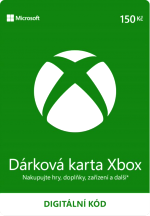 Microsoft Xbox Live - Darčeková karta 150 kč [pre CZ účty] - digital