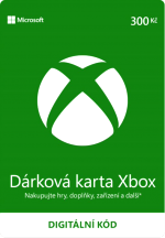 Microsoft Xbox Live - Darčeková karta 300 kč [pre CZ účty] - digital (XBOX)