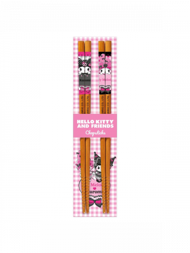 Jedálenské paličky Sanrio - Kuromi & My Melody