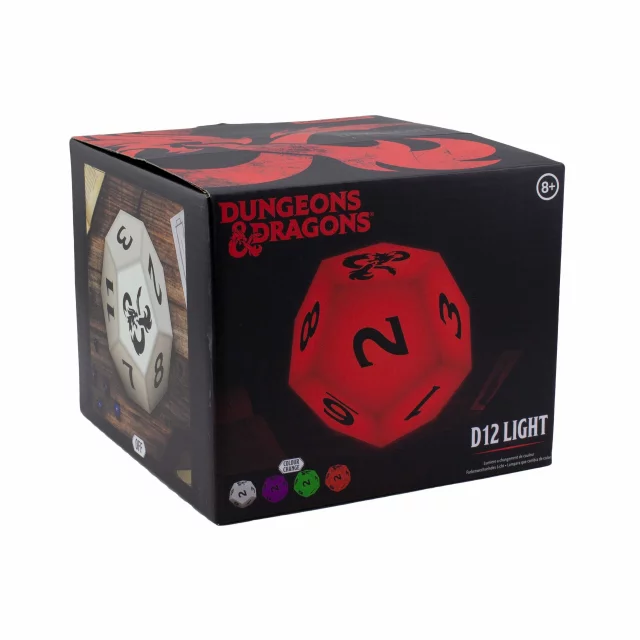 Lampička Dungeons & Dragons - D12