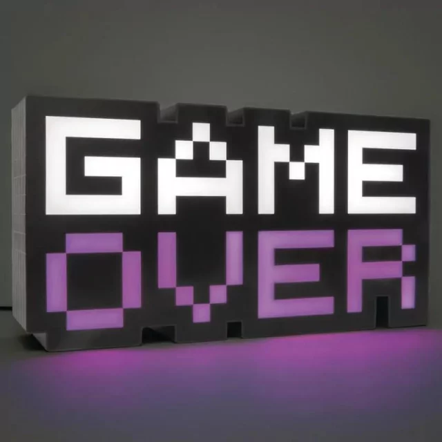 Lampička Game Over - 8-bit Light V2