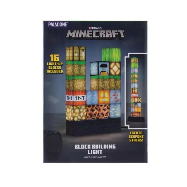 Lampička Minecraft - Block Building Light