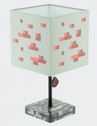 Lampička Minecraft - Redstone